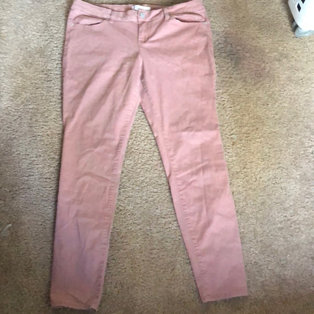 Pink jeans